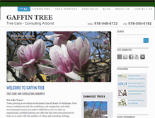 Tablet Screenshot of gaffintree.com
